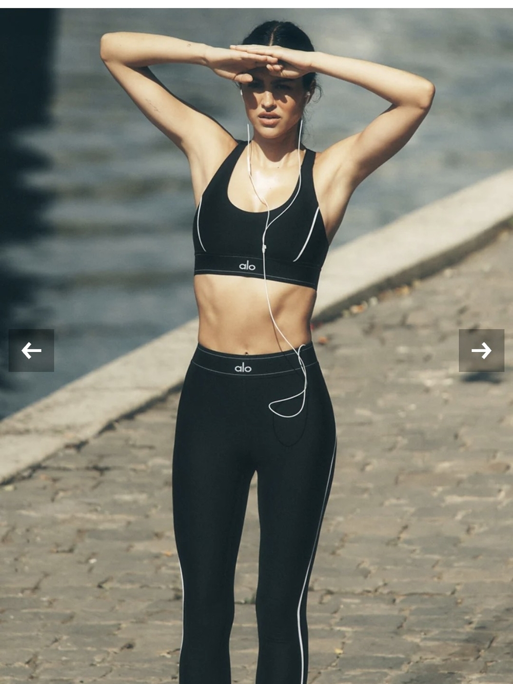 ALO Yoga Suit UP High Waisted Black Legginga